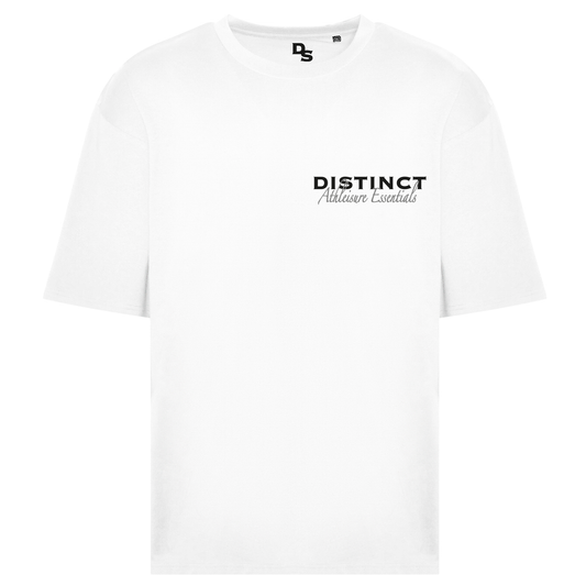 ATHLEISURE ESSENTIALS OVERSIZED TEE (WHITE)