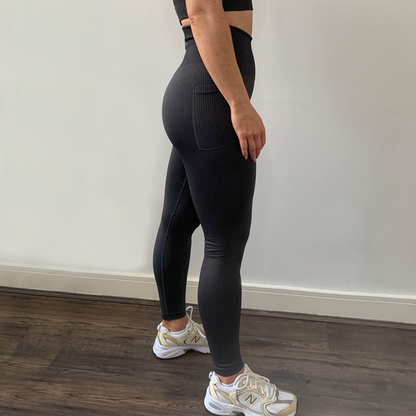 Seamless Ribbed Leggings